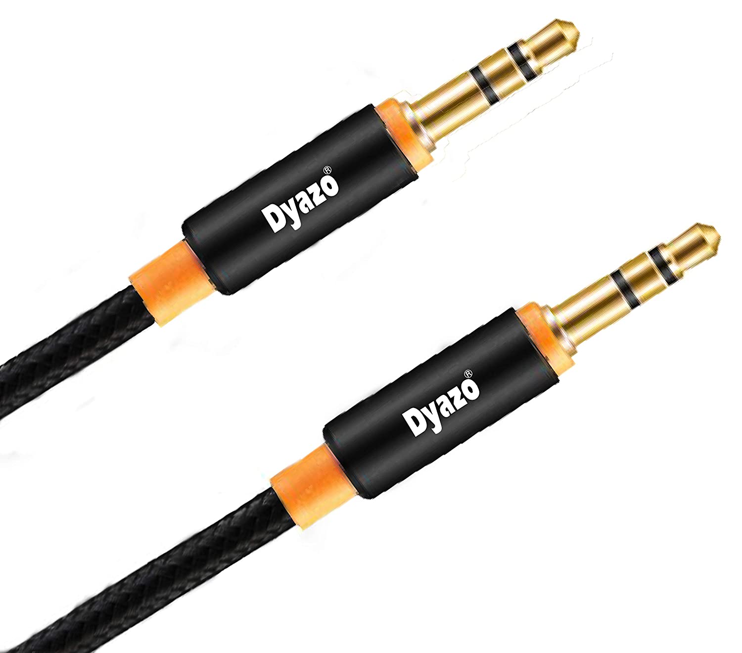 Open Box, Unused Dyazo 6 Ft 24 K Gold Platted Aux Cable 3.5mm Wire