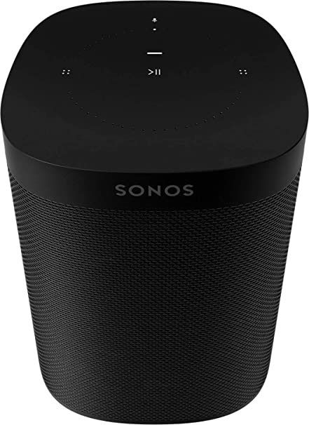 Sonos One Gen 2 Wireless Bluetooth Speaker with Alexa Black