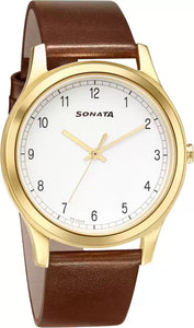 Sonata Core 7135yl01 Analog Watch For Men