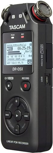 Tascam DR-05X Stereo Handheld Digital Recorder and USB Audio Interface, DR-05X (DR-05X)