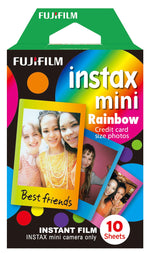 Load image into Gallery viewer, Fujifilm Instax Mini Rainbow Instant Film (Multi-Color, 10 Photos per Pack)
