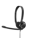 Load image into Gallery viewer, Sennheiser PC 3 Chat Wired On Ear Headphones with Mic Black
