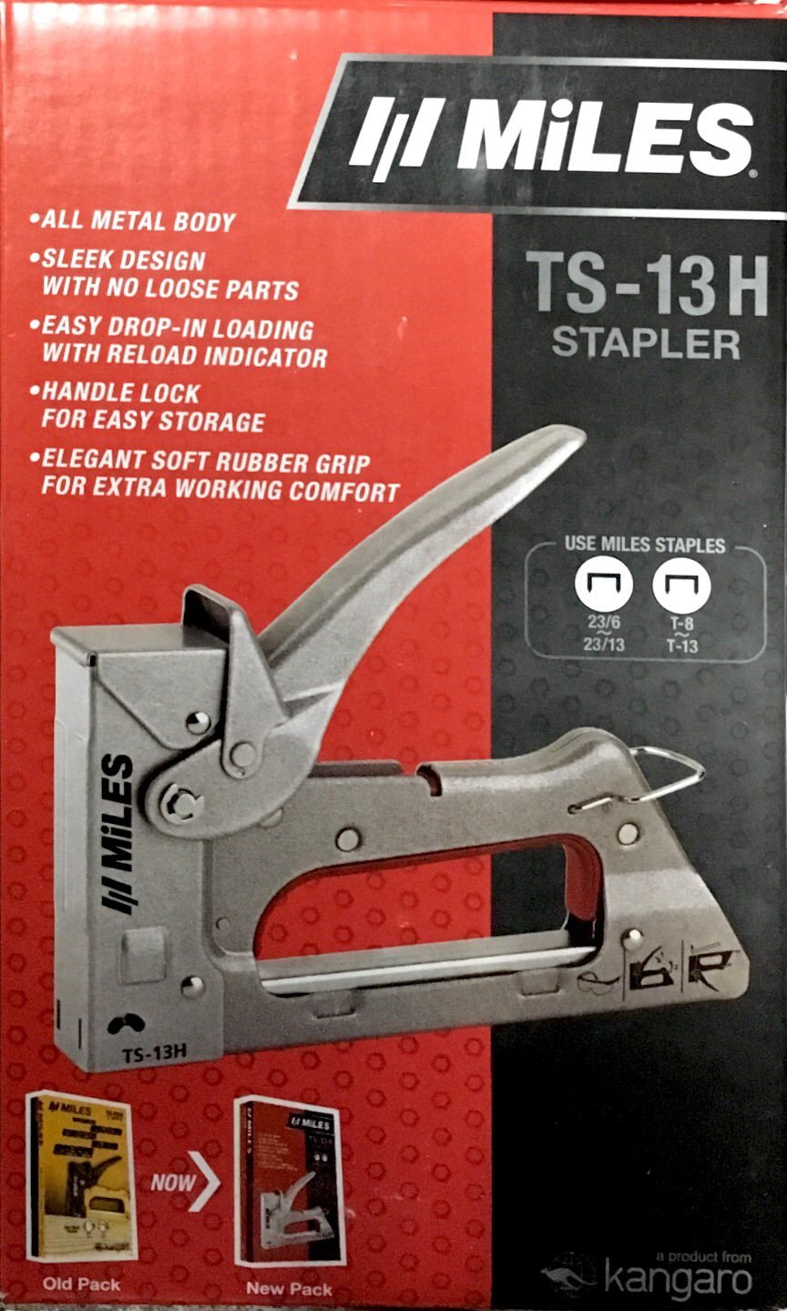 Kangaro Miles TS-13H Guntacker with Staple Pins