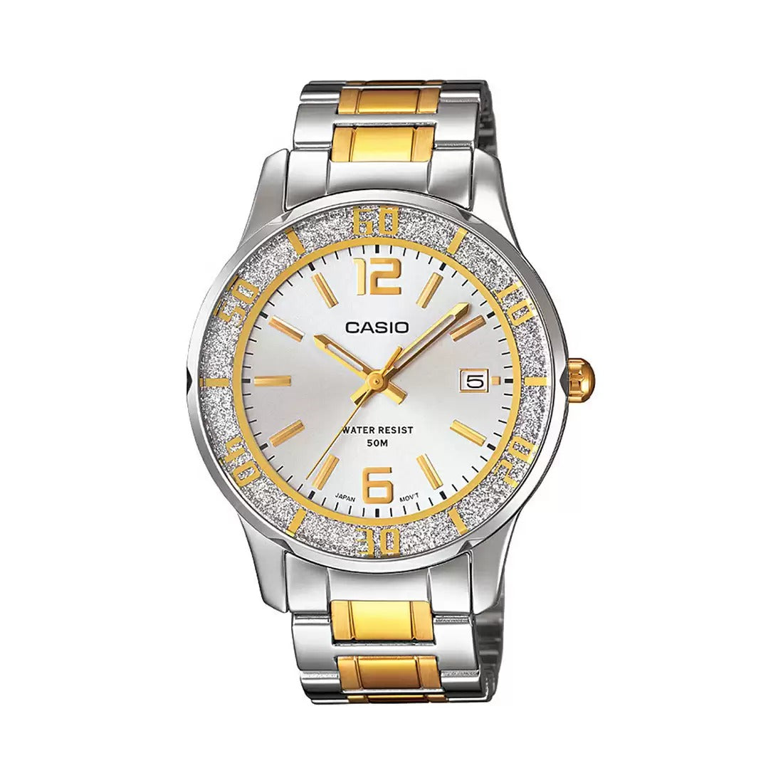 Casio Enticer Ladies LTP 1359SG 7AVDF A901 Two Tone Analog Women's Watch