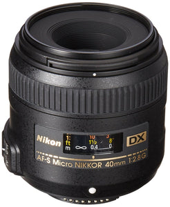 Nikon AF-S DX Micro 40mm F/2.8G Prime Lens for Nikon DSLR Camera