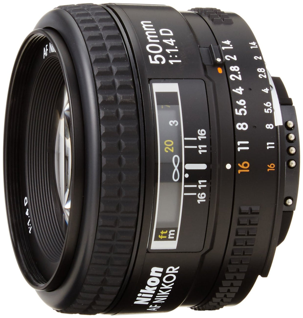 Nikon Nikkor 50mm f/1.4D AF Prime Lens for Nikon DSLR Camera
