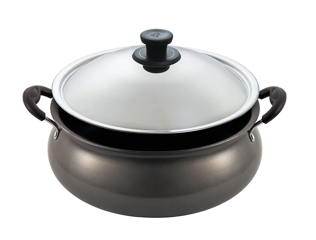 Pigeon by Stovekraft Non-Stick Gravy Pot with Lid , 12 Litres