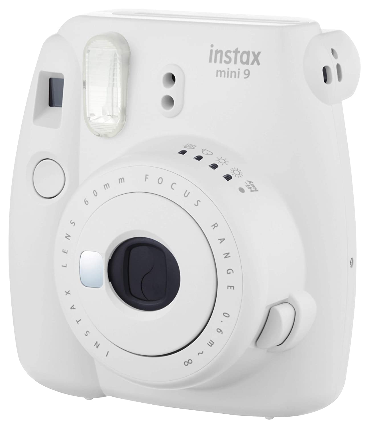 Open Box, Unused Fujifilm Instax Mini 9 Instant Smokey White Camera