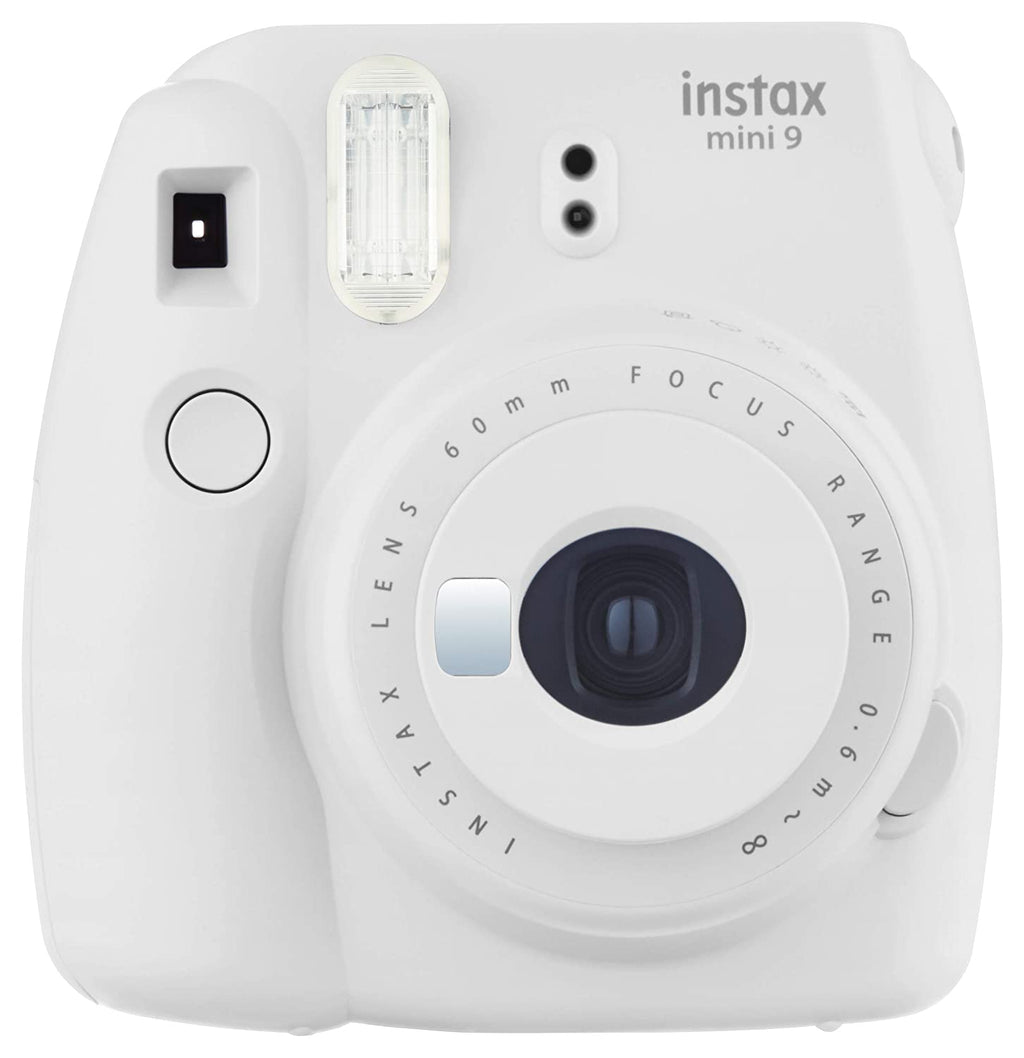 Open Box, Unused Fujifilm Instax Mini 9 Instant Smokey White Camera