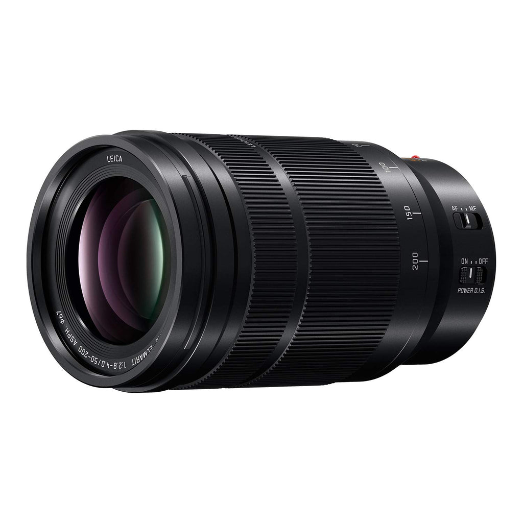Panasonic LUMIX Professional 50-200mm Camera Lens, G Leica DG Vario-ELMARIT, F2.8-4.0 ASPH