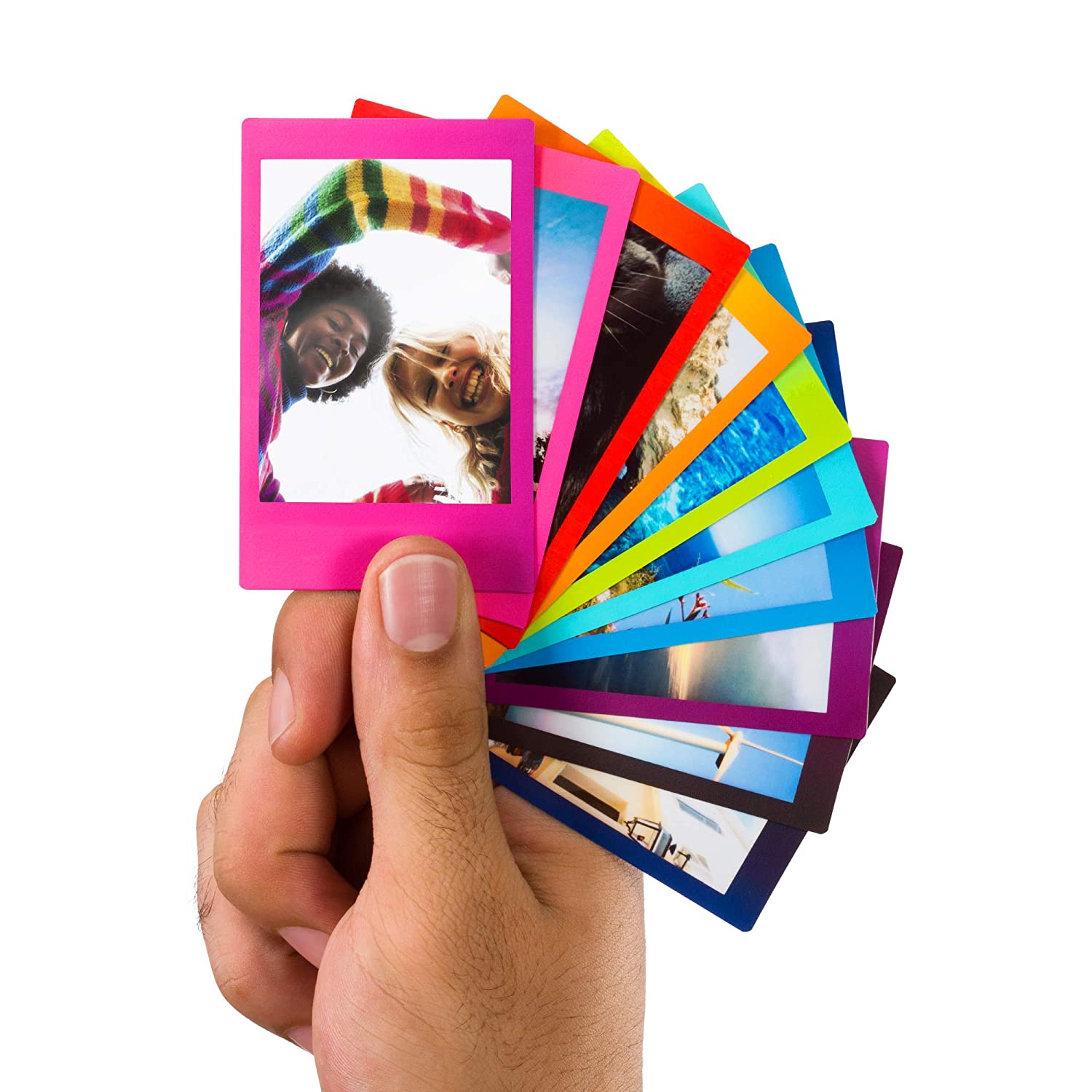 Fujifilm Instax Mini Rainbow Instant Film (Multi-Color, 10 Photos per Pack)