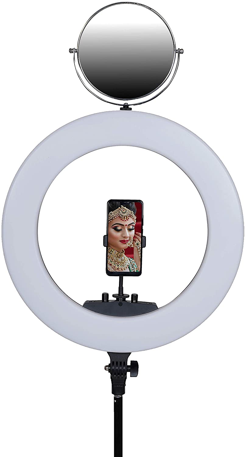 Kodak R7 Pro Ring Light Selfie Ring Light 20 Smd Led with Flexible Smartphone Holder