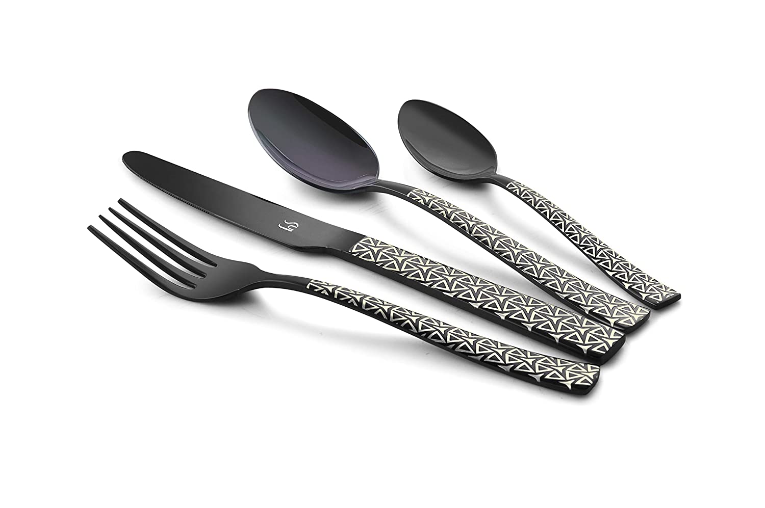 Detec™ FNS Phoenix 24 Pieces Stainless Steel Cutlery Set with Box Packaging