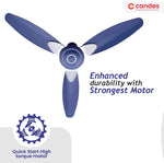 Load image into Gallery viewer, Candes Florence 1200mm / 48 inch Decorative Ceiling Fan
