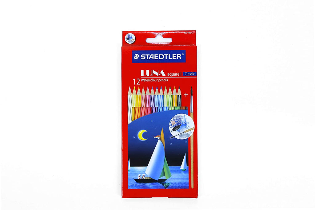 Detec™ Staedtler Luna Water Colour Pencil Set - Pack of 12