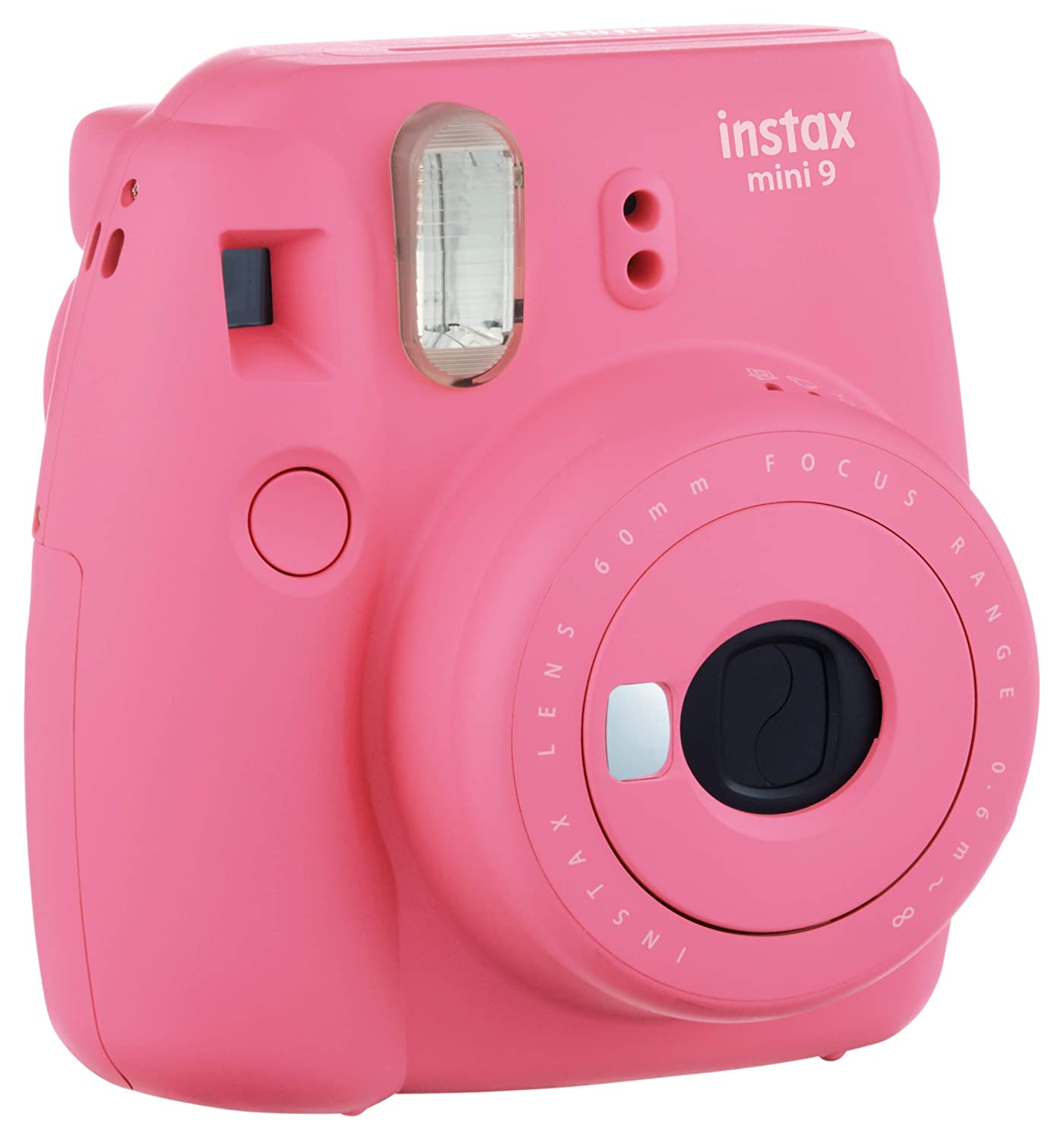 Open Box, Unused Fujifilm Instax Mini 9 Instant Camera Flamingo Pink Color