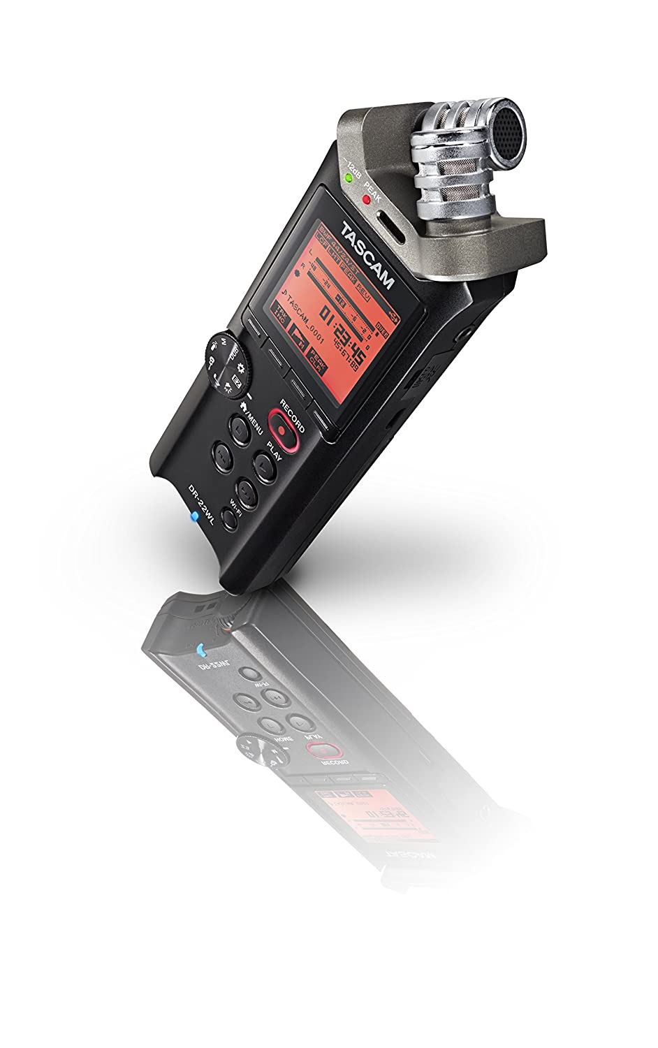 Tascam DR 22WL Portable Handheld Recorder with Wi-Fi