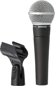 Shure SM58 Cardioid Dynamic Vocal Microphone with 25' XLR Cable