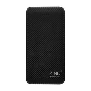 Open Box, Unused Zinq 20000mAh Li-Polymer Power Bank Black