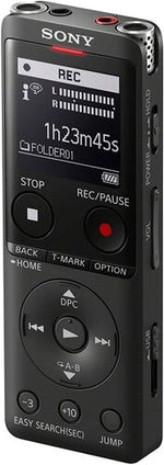 गैलरी व्यूवर में इमेज लोड करें, Sony ICD-UX570 डिजिटल वॉयस रिकॉर्डर (काला) 16GB मेमोरी कार्ड बंडल के साथ (2 आइटम)
