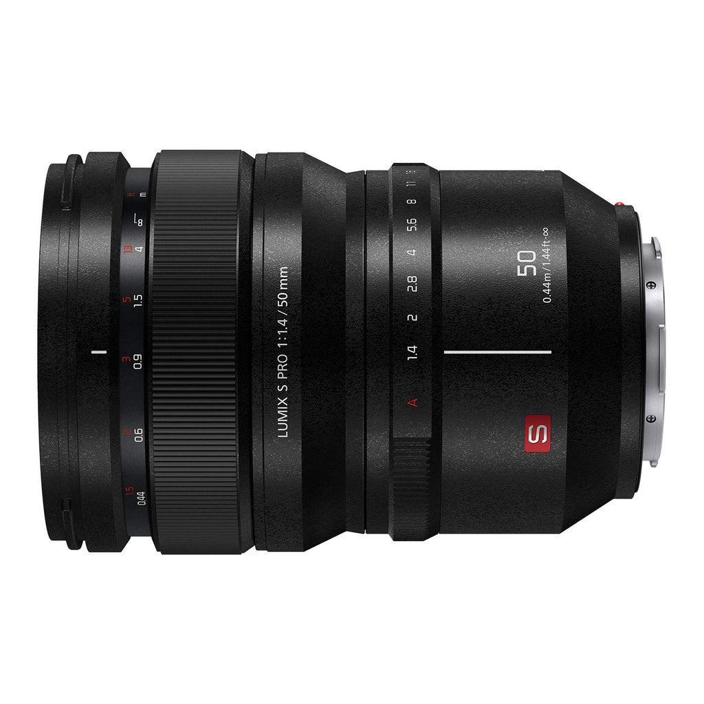 Panasonic LUMIX S PRO 50mm F1.4 Lens, Full-Frame L Mount, Leica Certified