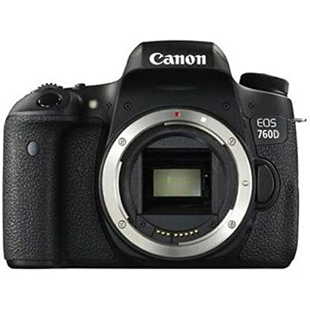 Used Canon EOS 760D 24.2MP Digital SLR Camera (Black) with 18-135 STM Lens