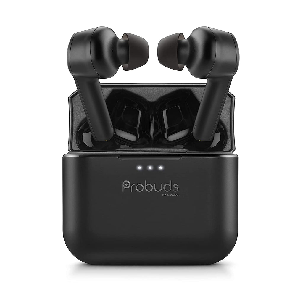 Open Box, Unused Lava Probuds Truly Wireless Bluetooth in Ear Earbuds with Mic Black