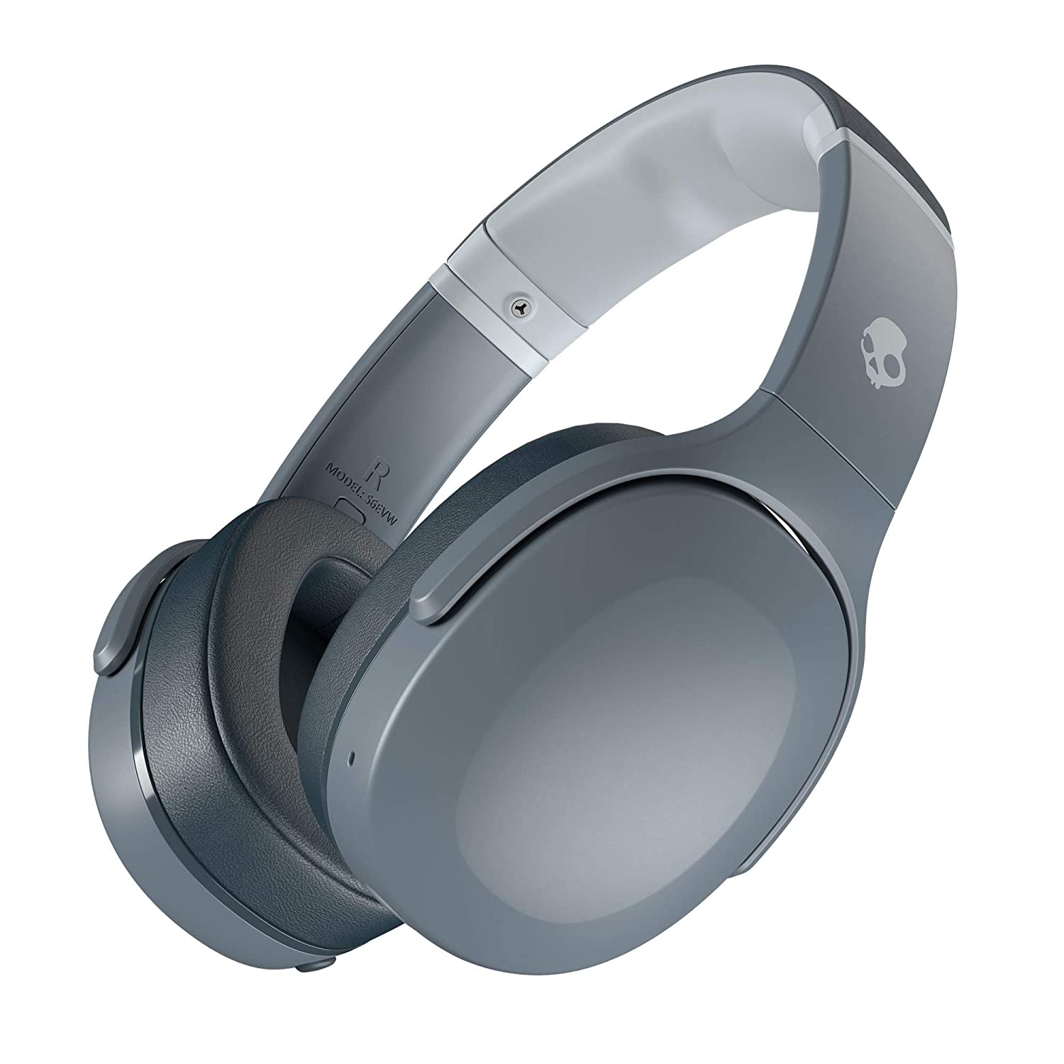 Skullcandy Crusher Evo Bluetooth Wireless Over Ear Headphones With Mic Chill Grey