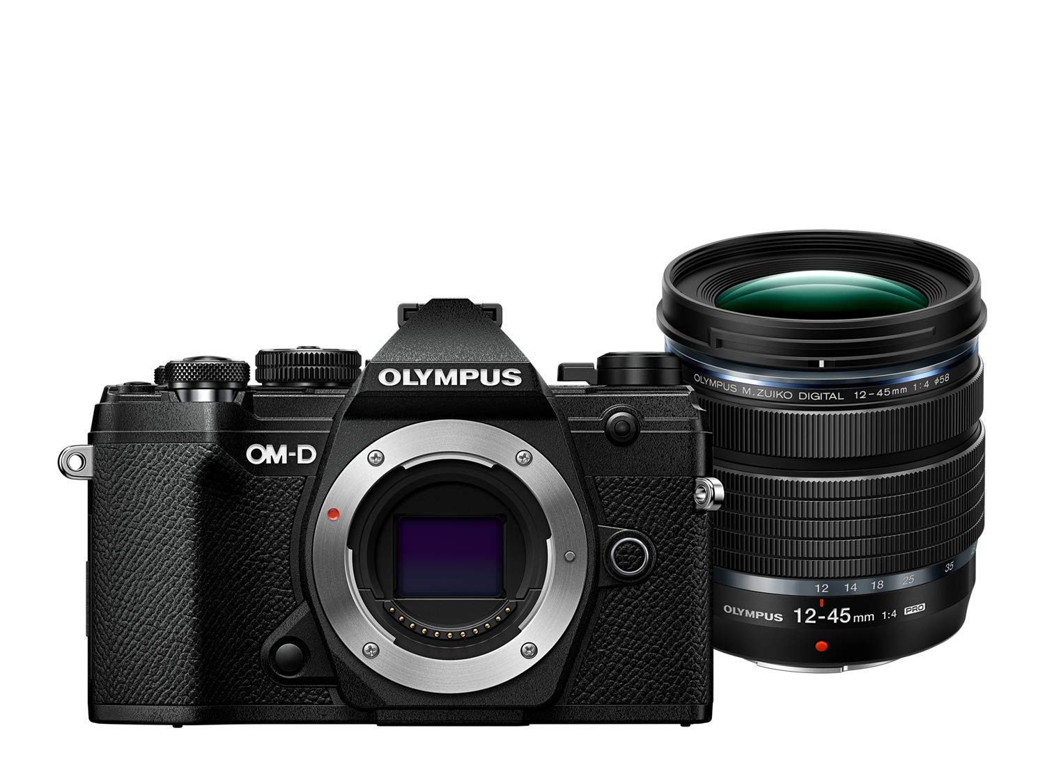 Olympus E-M5M3_1245P(Black/Silver) OMD Mirrorless Digital Camera