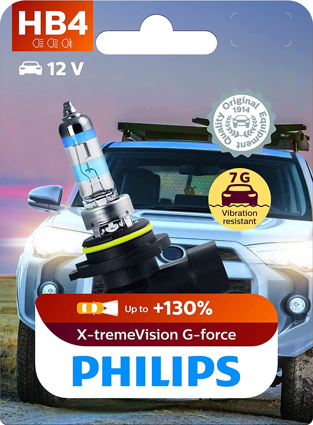 Philips X tremeVision G force car headlight bulb 9006XVGB1
