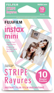 Fujifilm Instax Mini Airmail Film (Multicolor, Pack of 10)