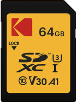 गैलरी व्यूवर में इमेज लोड करें, कोडक एसडी मेमोरी कार्ड 64 जीबी 95 स्पीड
