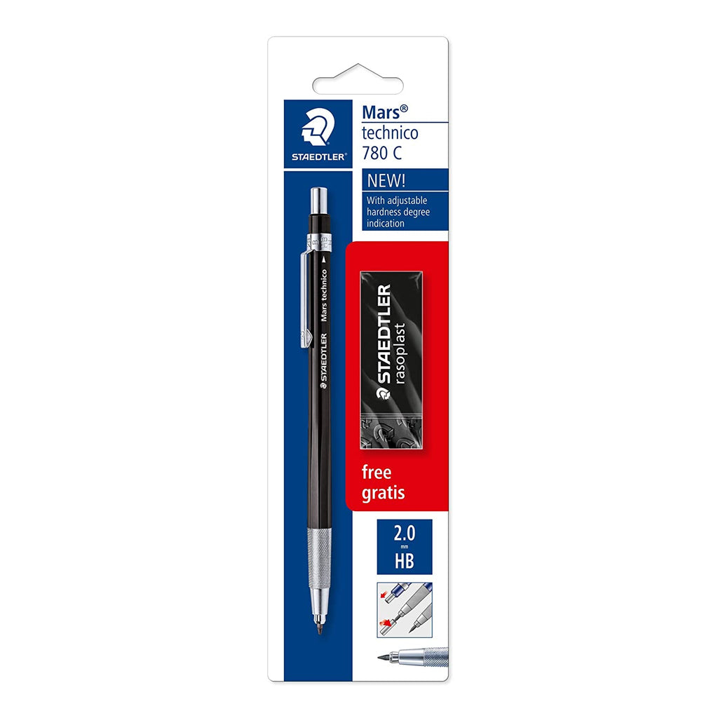 Detec™ STAEDTLER 2.0mm मार्स टेक्निको मैकेनिकल पेंसिल 780 C BKP