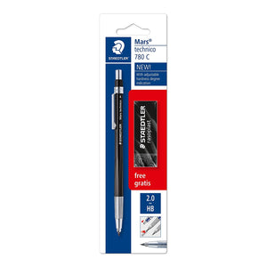 Detec™ STAEDTLER 2.0mm मार्स टेक्निको मैकेनिकल पेंसिल 780 C BKP