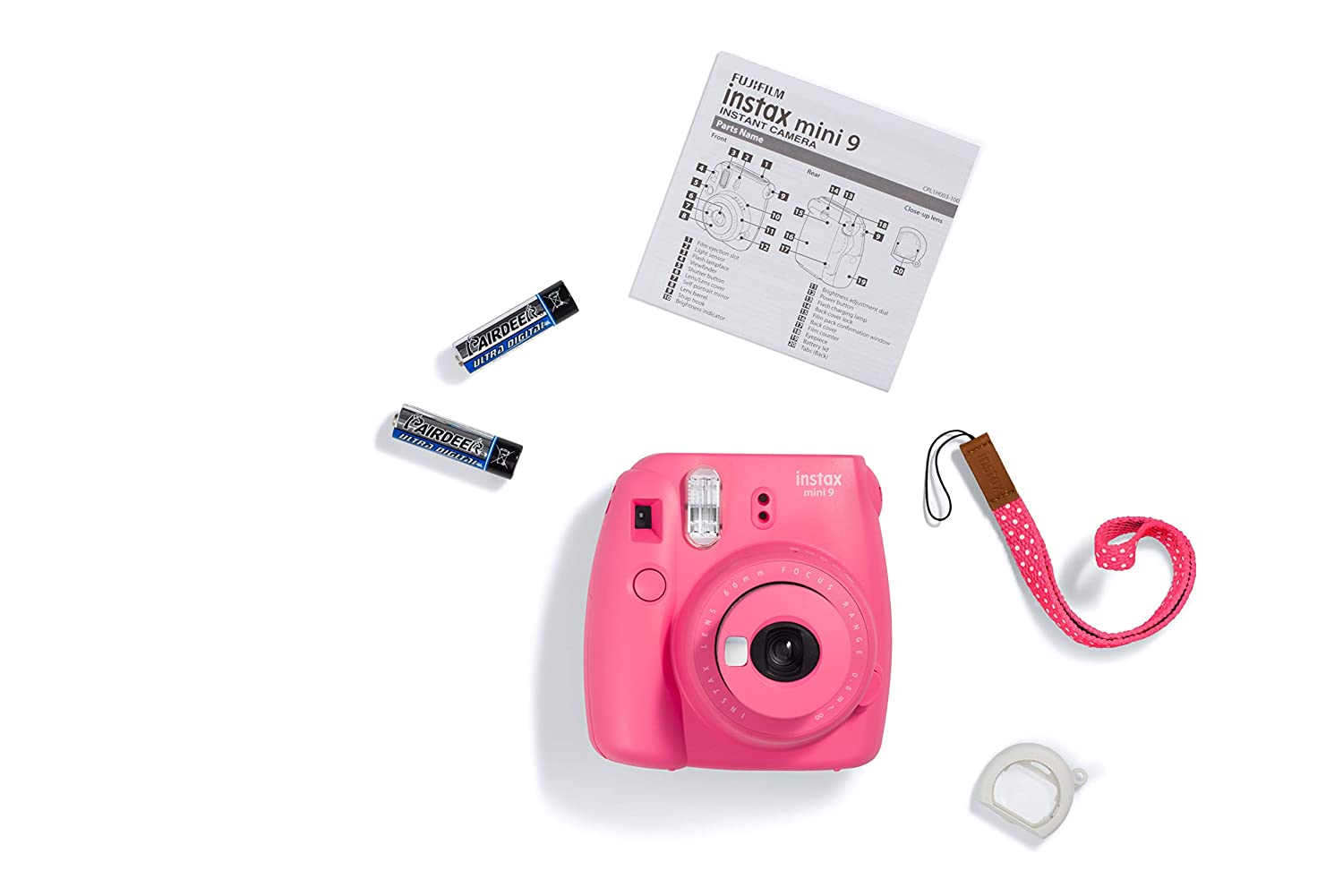 Buy Fujifilm Instax Mini 9 Instant Camera, Flamingo Pink Online at  desertcartOMAN