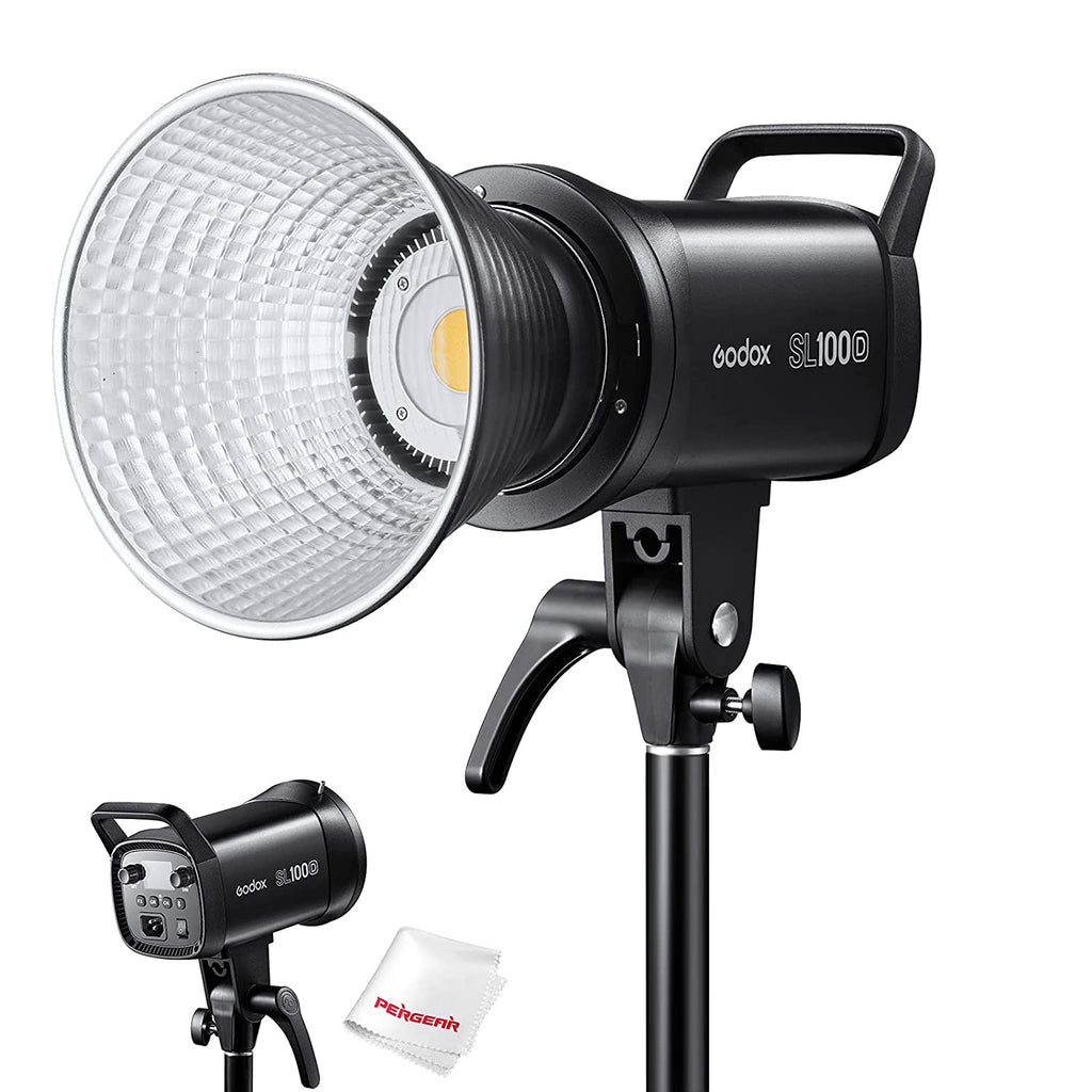 Godox SL100D Bowens Mount LED Video Light 100W CRI96+ TLCI97+ 5600K