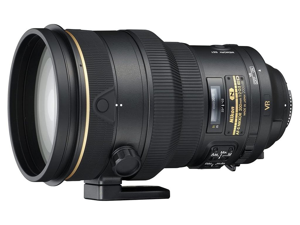 Nikon AF-S Nikkor 200 mm f/2G ED Vibration Reduction II Fixed Zoom Lens with Auto Focus