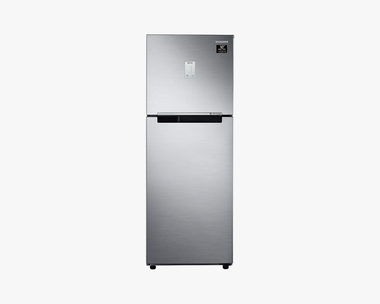 Samsung 253l Digital Inverter Technology Double Door Refrigerator  Elegant Inox Rt28a3453s8