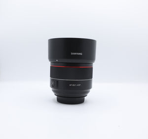 Used Samyang AF 85mm F1.4FE For Canon EF