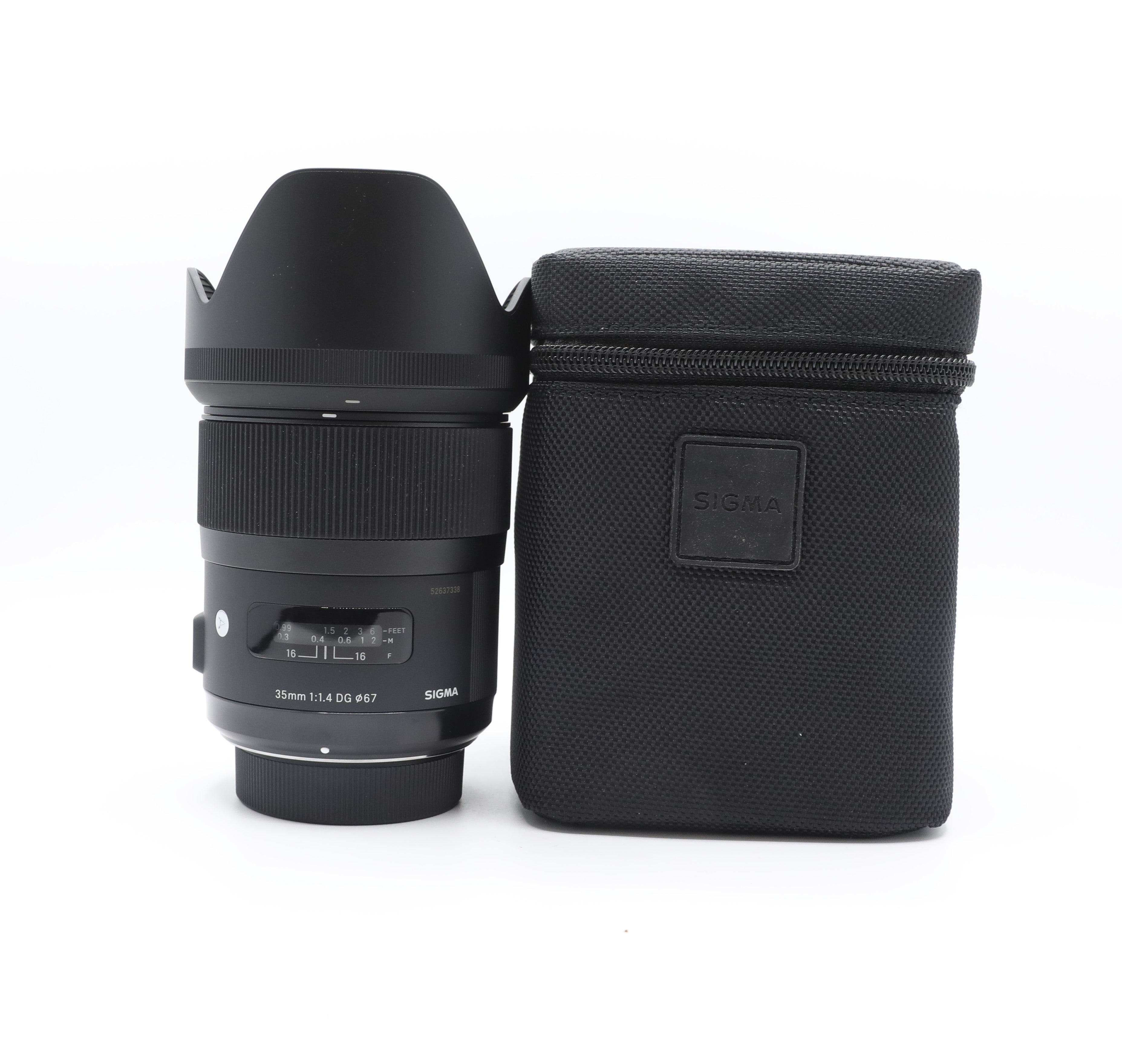 Used Sigma 35mm f1.4 DG Art for Nikon