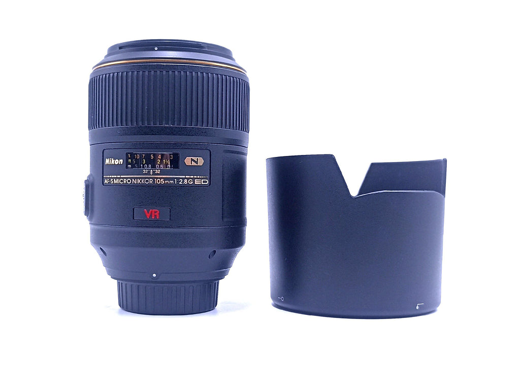 प्रयुक्त Nikon 105mm af sf 2.8g VR IF ED माइक्रो प्राइम लेंस