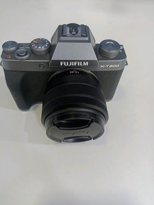 Used Fujifilm X T200 15 45 Kit D Silver