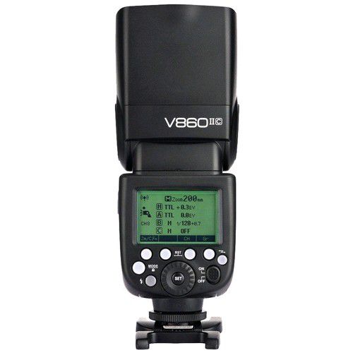 Used Godox Ving V860IIC Ttl Li Ion Flash Kit for Canon Cameras