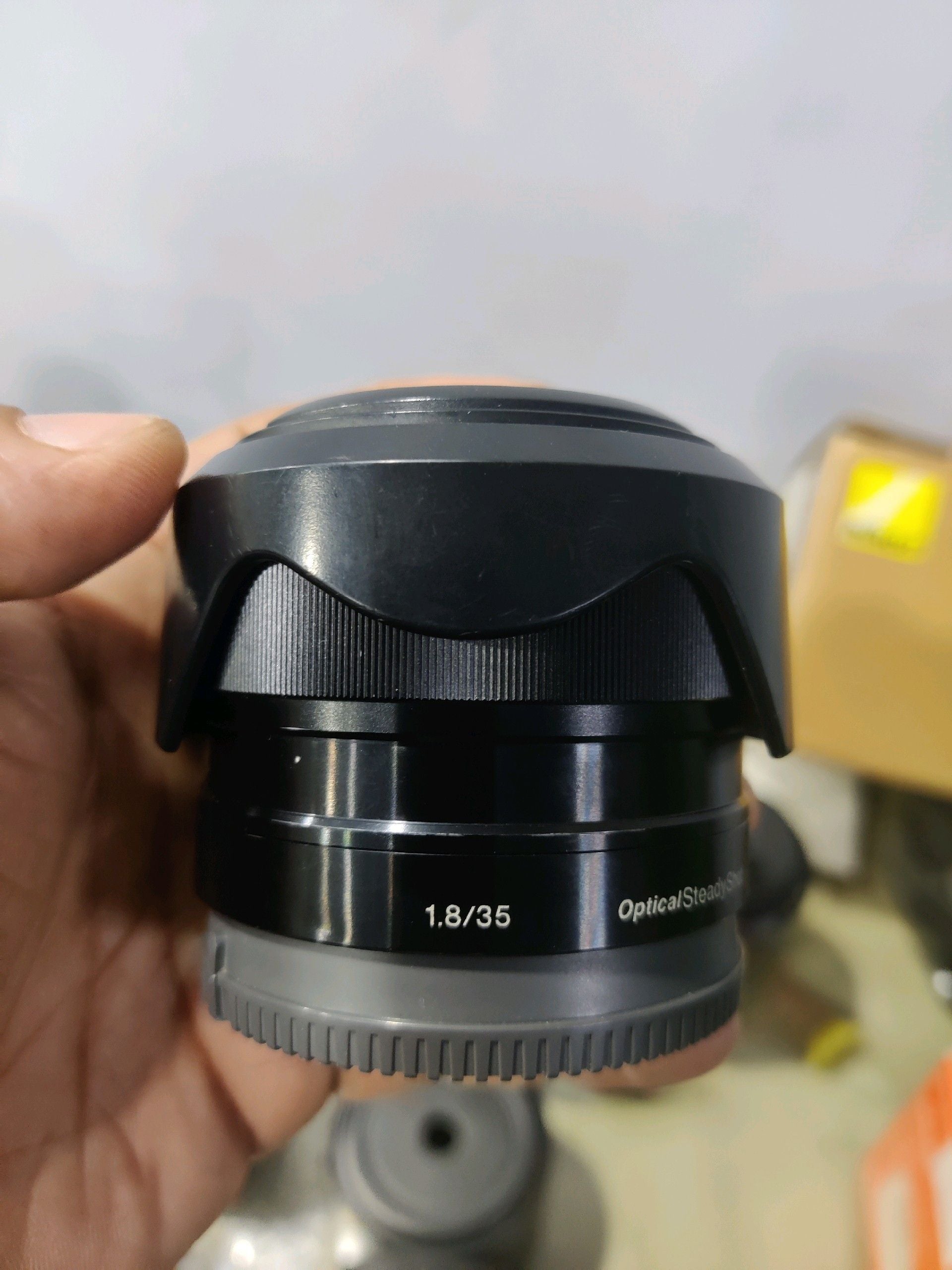 Used Sony E Mount E 35 Mm F1.8 OSS Aps-C Lens Sel35F18