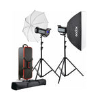 Load image into Gallery viewer, Godox Studio Two Light Kit Qe 600 II
