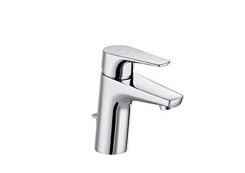 Roca  Single-lever Basin Mixer With Aerator Pop-up Waste Cold Start Chrome