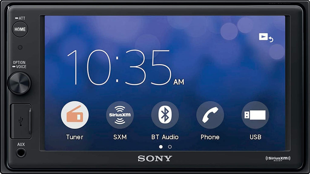 Sony XAV-AX1000 15.7cm (6.2) Apple CarPlay मीडिया रिसीवर