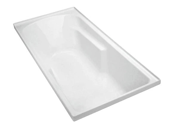 Kohler Duo 1525mm Drop In Acrylic Bathtub in White K18776T0