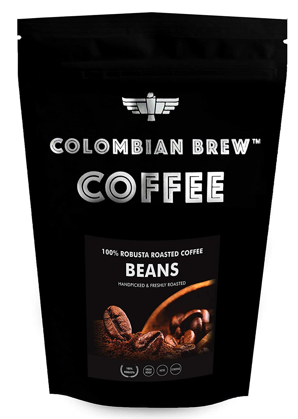 Colombian Brew 100% Arabica Roasted Beans 1 kg