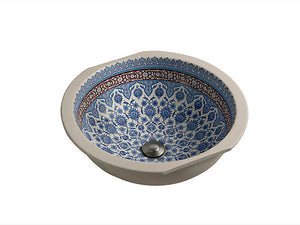 Kohler Marrakesh Design On Camber Undercounter Lavatory K-14046-BU-96